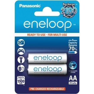 Panasonic Panasonic Eneloop батерия AA, 2 бр (8008618)