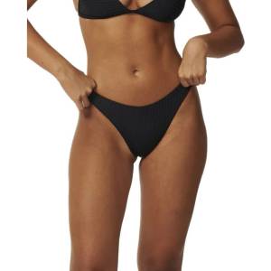 Rip Curl Premium Surf Hi Leg Skimpy bikini bottom - Black (Black)