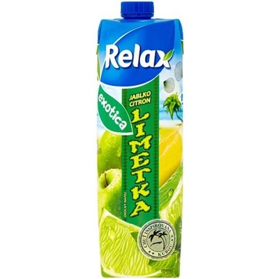Relax džus exotica limetka jablko citron máta 1 l
