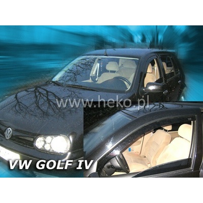 Deflektory Volkswagen Golf IV hatchback/combi, 5-dverová 1997-2004 predné