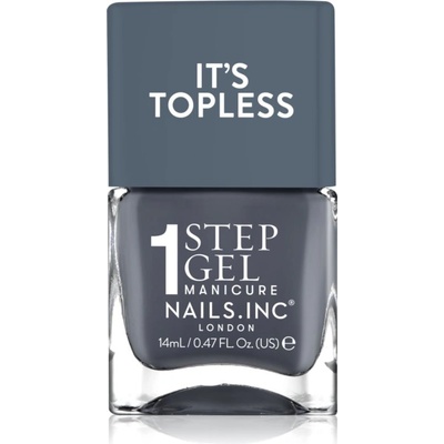 Nails Inc. Nails Inc. It’s Topless гел лак за нокти за дълготраен ефект цвят Emily 14ml