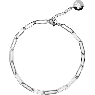Furiosa Elegantný náramok z ocele Paperclip Vibe SB-VIBEB-S