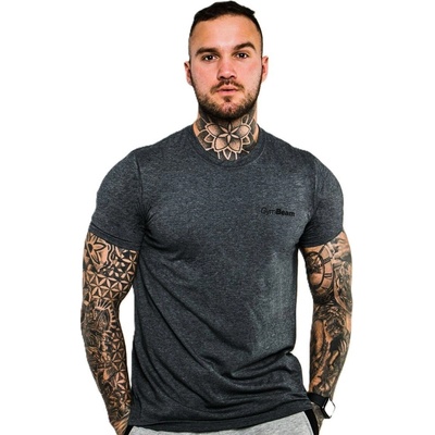 GymBeam tričko Basic Dark Grey – Zbozi.Blesk.cz