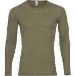 Engel Мъжко копринено термобельо Engel Shirt L/S Merino base layer - Olive - размер 46/48 (EU) (014-0745-0611)