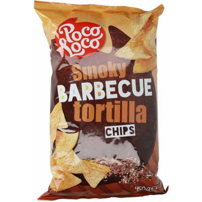 POCO LOCO TORTILLA BBQ 450 g