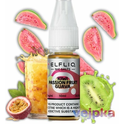 ELFLIQ SALT Kiwi Passionfruit Guava 10 ml 10 mg