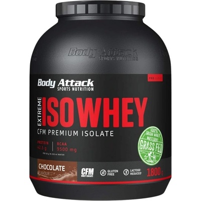 Body Attack Sports Nutrition Extreme Iso Whey [1800 грама] Шоколад