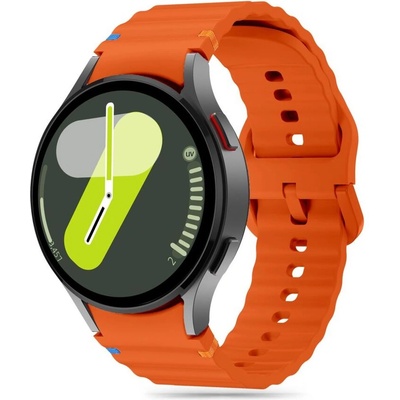 Tech-Protect Силиконова каишка за Samsung Galaxy Watch 4/5/5 Pro/6/7/FE от Tech-Protect Silicone Sport - Оранжев (5906302313457)