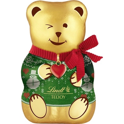 Zlatý Medvídek Teddy ve svetru mléčná čokoláda 100 g – Zbozi.Blesk.cz