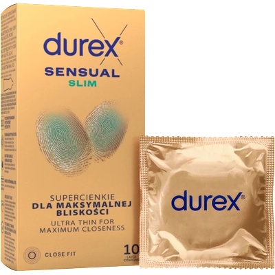 Durex Sensual Slim 10ks