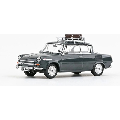 Abrex Škoda 1100MBX 1969 Tmavo šedá 1:43