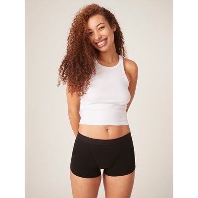 Modibodi Менструални бикини Modibodi Teen Hipster Boyshort Moderate-Heavy Modibodi | Cheren | ЖЕНИ | 8-10 letгодини