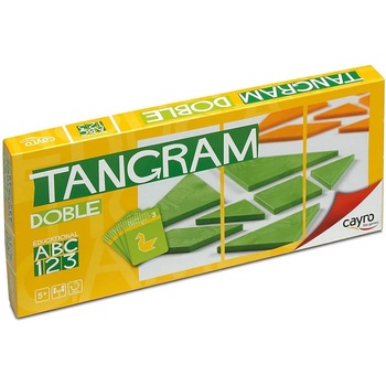 Juguetes Cayro Детска логическа игра Cayro - Танграм, двоен (C123D)