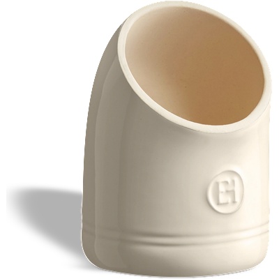 Emile henry (Франция) Керамичен съд за сол emile henry the salt pig - цвят екрю (eh 0202-02)