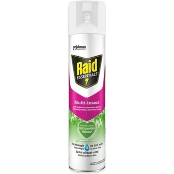Raid Essentials Multi Insect Insekticid proti létajícímu a lezoucímu hmyzu spray 400 ml