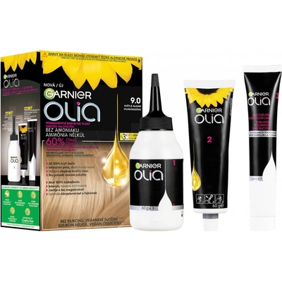 Garnier Olia 9.0 svetlá blond farba na vlasy