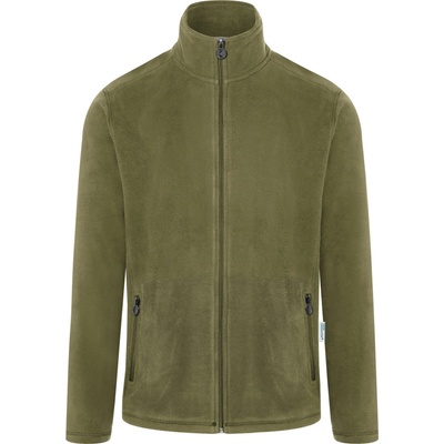 Karlowsky fleecová mikina KY153 Moss Green