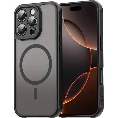 Techsuit Калъф Techsuit HaloFrost II MagSafe за Apple iPhone 11 - Черен KP38100