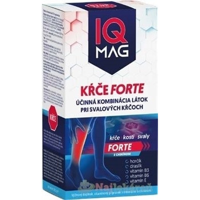 IQ MAG Stop kŕčom forte 60 +15 kapsúl