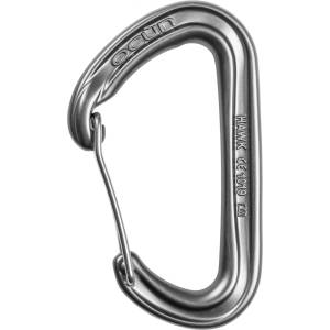 Ocun Карабинер с щифт Ocun Hawk Snapgate carabiner - Anthracite - размер Single (321-0105-0411)