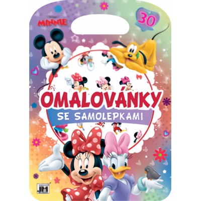 Jiri Models Omalovánky se samolepkami Disney Minnie Mouse