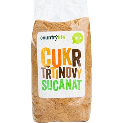 Country Life Bio Cukr třtinový Sucanat 500 g