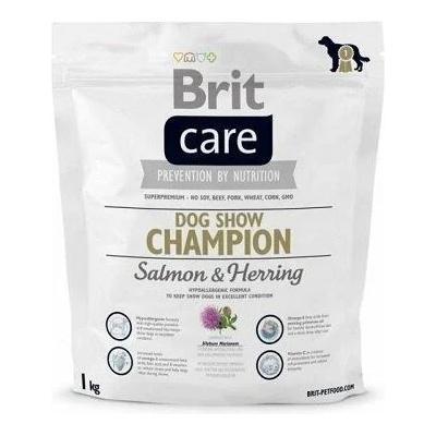 Brit Care Hypoallergenic Dog Show Champion Salmon & Herring 1 kg