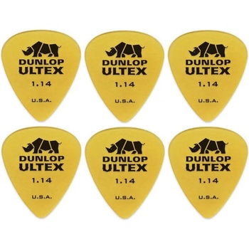 Image 1 of Dunlop 421R 1.14 Ultex 6 Перце за китара (421R114-PACK-SET)