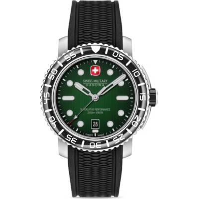 Swiss Military Hanowa Мъжки часовник Swiss Military Hanowa Black Marlin Diver SMWGN0001707 (SMWGN0001707)