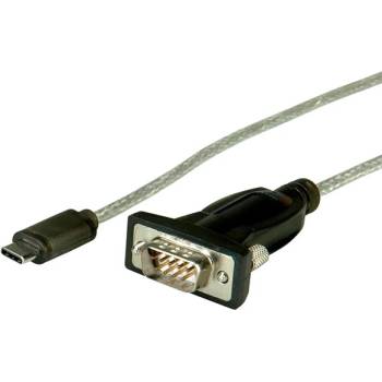 Roline USB2.0 C to SERIAL DB9M cable 1.8m, 12.02. 1164 (12.02.1164)