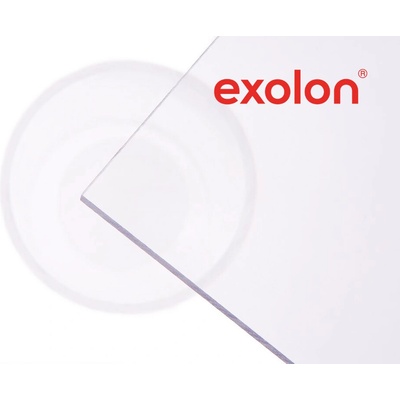 Exolon Plný polykarbonát Mono GP bez UV 0,75 mm 1250 x 2050 mm číre 1 ks