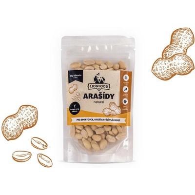 LIONFOOD Arašídy NATURAL 1000 g