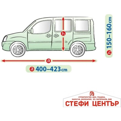 Kegel-Blazusiak Покривало Kegel серия Mobile размер M сиво за LAV (06159)