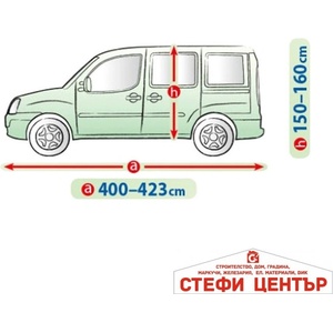 Kegel-Blazusiak Покривало Kegel серия Mobile размер M сиво за LAV (06159) - steficenter