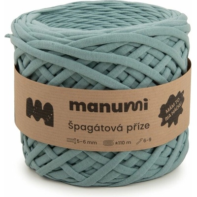 Manumi špagátová priadza mätová - 1 ks