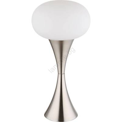 GLOBO 21027N - Настолна лампа LULA 1xE14/25W/230V матов хром (GL8452)