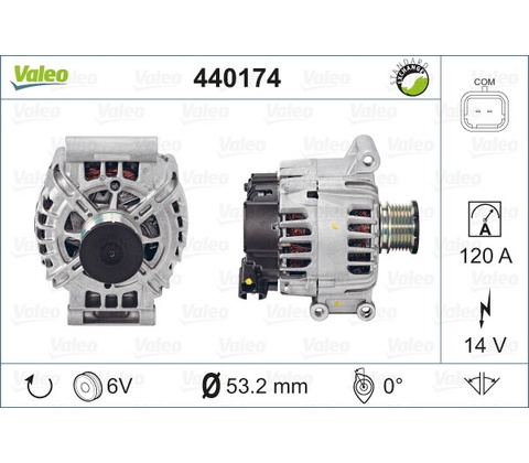VALEO ALTERNATOR 440174