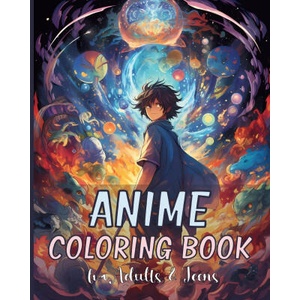 Anime Coloring Book | RITA Z. ADAMS (ISBN: 9798880681570)