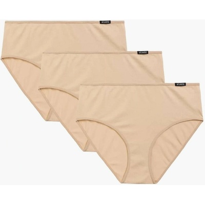 Atlantic 3 PACK nohavičky 3BLP 579 Béžová