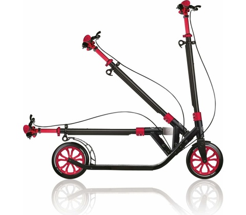 Globber One NL 230 Ultimate Titanium Ruby Red