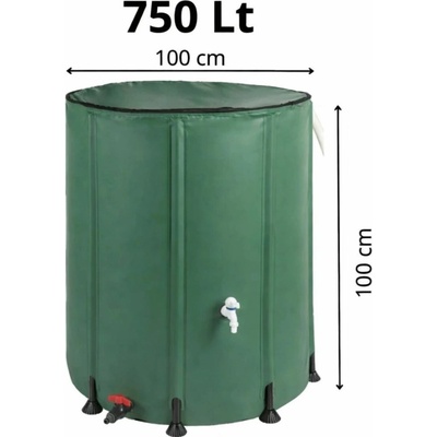 ASIST smart garden skladací sud na vodu 750 l