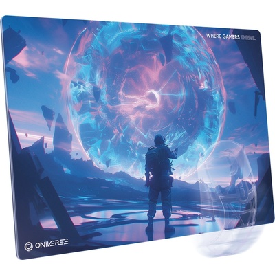 Oniverse Стъклена подложка за мишка Oniverse - Gatekeeper, S, многоцветна (ONIMPAD2-PC-ONI)