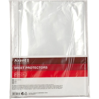 Джоб кристал Axent Economy А4+ 30 mic 100 бр (1303408-00-2007-00-A)