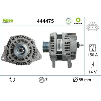 Alternátor VALEO 444475