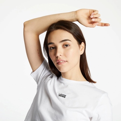 Vans Flying V Crop Crew Tee White