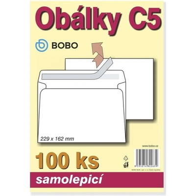 Obálky C5 samolepicí (bal. 100ks)