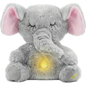Babyhome Плюшено бебешко интерактивно слонче Plush Pet (музикално със светлинни ефекти)