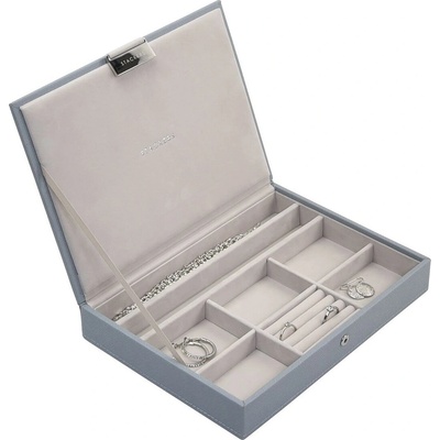 Stackers Ковчеже за бижута Stackers с капаче cлassic сивкавосиньо (73740)