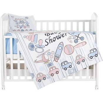 Chipolino Спален комплект 5 части ракета (3800931060695)