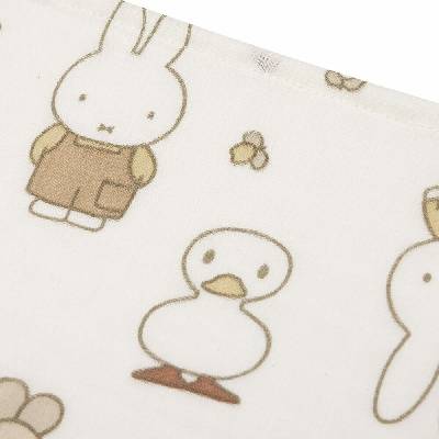 Jollein Pleny 3ks Miffy Family Farm 70x70cm